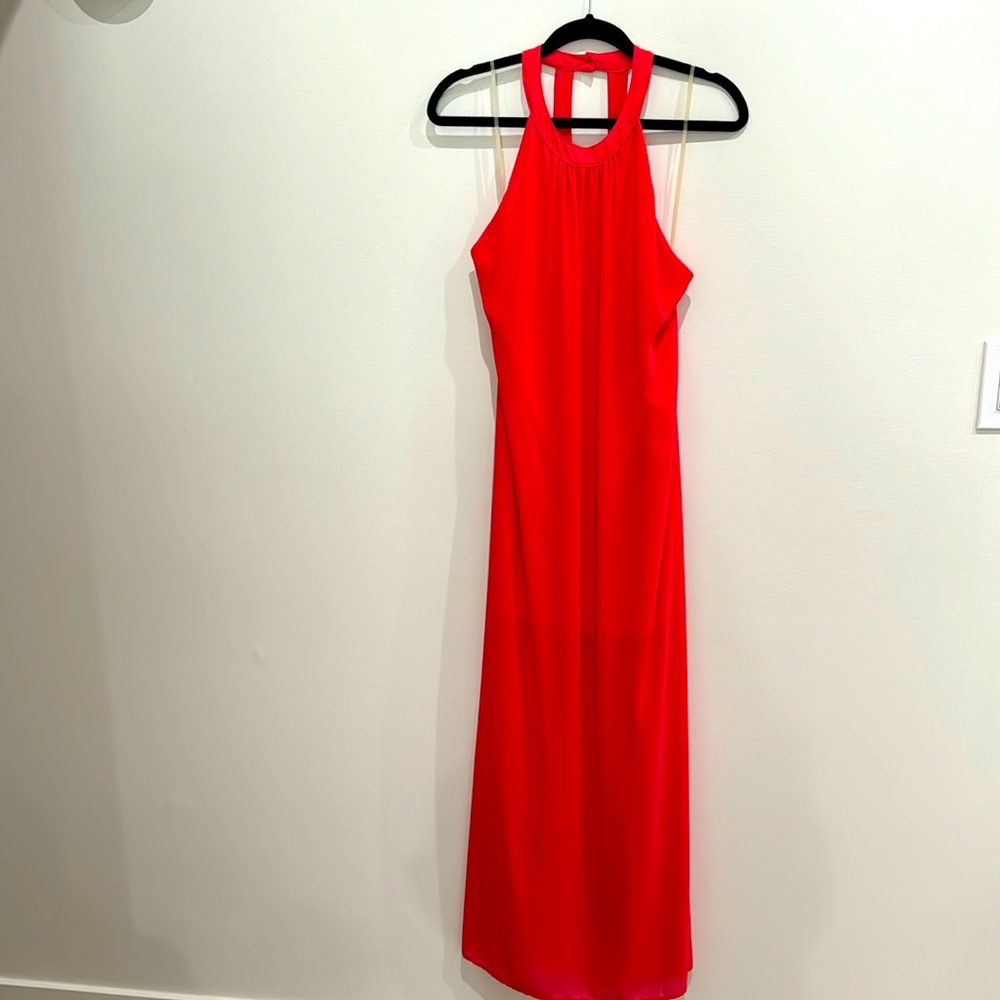 NWOT Gianni Bini Beacht Coral colored dress